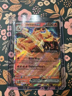 Pokemon TCG Charizard ex Scarlet & Violet - 151 006/165 Holo Double Rare - Image 1