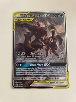 Pokemon Umbreon & Darkrai GX Promo Card SM241 Sun & Moon - Image 1