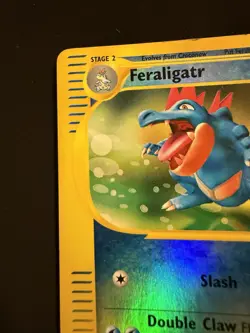 Pokemon Feraligatr 46/165 Expedition Reverse Holo e-Reader LP - Image 5