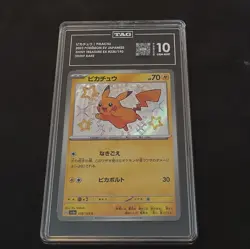 Pokemon TCG Japanese SV4a Shiny Treasure ex Pikachu 236/190 SR Holo 2023 TAG 10 - Image 1