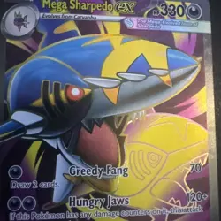 Mega Sharpedo ex - Phantasmal Flames 113/094 - Ultra Rare - NM - Pokemon - Image 3