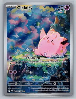 Clefairy 094/088 (IR) Pokemon Perfect Order Full Art Illustration Rare Pokemon - Image 1