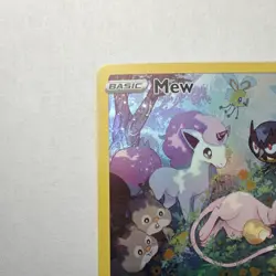 Pokemon Mew GG10/GG70 Crown Zenith Ultra Rare Full Art Holo Basic 60 HP 30 MINT! - Image 2