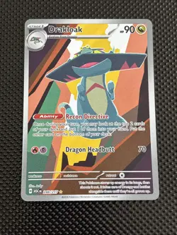 Drakloak IR 248/217 Illustration Rare Ascended Heroes Pokemon TCG MINT MT - Image 1
