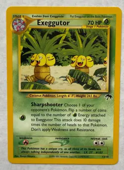 Exeggutor pokemon TCG game 13/18 Southern Islands! - Image 2