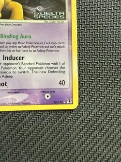 Pokemon TCG Hypno 23/113 EX Delta Species Stamped Holo Rare - NM-LP - Image 3