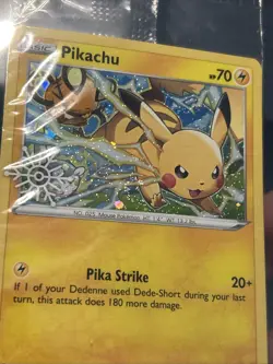 Pokemon TCG: Pikachu 049/195 Holiday Calendar 2022 Snowflake Stamp SEALED - Image 2