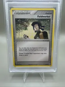 FIELDWORKER 73/92 - 2006 POKEMON EX - LEGEND MAKER - PSA 8 - Image 2