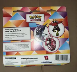 Pokemon XY Evolutions & Crimson Invasion Tapu pin Set Blister 2 Booster Packs 820650807909 - Image 4