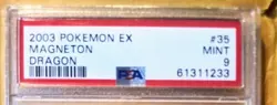 2003 Pokemon EX Dragon Magneton 35/97 Rare PSA 9 MINT Non-Holo Vintage - Image 2