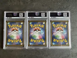 Pikachu 020/M-P McDonald's Promo PSA 10 RARE Sequential Set of 3 - Pokemon TCG - Image 2