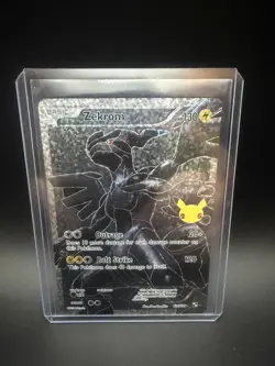 Pokemon Celebrations 25th Anniversary Zekrom Full Art Ultra Rare 114/114 - NM - Image 1