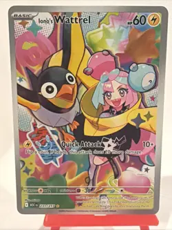 Pokemon TCG - Iono's Wattrel 231/217 Ascended Heroes Illustration Rare | NM - Image 1