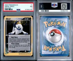 2003 Pokemon EX Dragon Absol Holo PSA 7 #1/97 Low Pop - Image 3