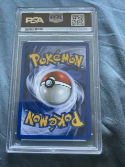 First Edition 2001 Pokemon Neo Revelation 1/64 Ampharos Holo PSA NM-MT 8 - Image 2
