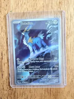 Pokemon TCG Cobalion 144/086 BLK EN Rare Basic 120 HP Metal 2025 English - Image 3