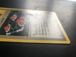 Pokemon TCG Pokemon Center Base Set 85/102 Regular Unlimited Uncommon - DAMAGED - Image 2