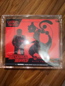 Pokemon Center S&V Destined Rivals Elite Trainer Box PC ETB (w/ Acrylic Case) - Image 1