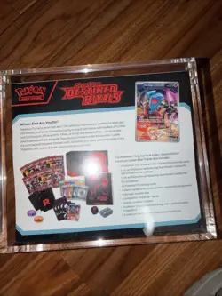 Pokemon Center S&V Destined Rivals Elite Trainer Box PC ETB (w/ Acrylic Case) - Image 3