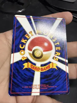 [LP] SQUIRTLE 007 VHS DECK 37 JAPANESE POKEMON LIGHT PLAYED - Image 4