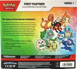 Pokemon TCG First Partner Illustration Collection (1x Promo Pk, 2x Booster Pk) - Image 2