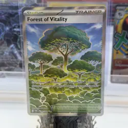 Pokemon Forest of Vitality 109 Full Art Ultra Rare Perfect Order Mega Evolution - Image 1