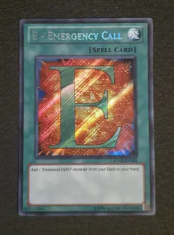 Yu-Gi-Oh! TCG E - Emergency Call RYMP-EN024 Secret Rare NM - Image 1