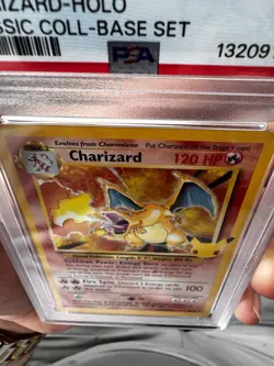 Pokemon TCG Charizard Holo Rare Card Celebrations Classic Collection 4/102 PSA 9 - Image 5