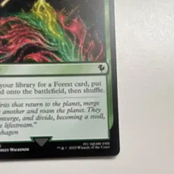Magic: The Gathering Nature's Lore FFVII Sorcery Card 0311 Ashley Mackenzie Eng… - Image 3