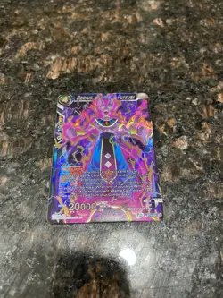 Beerus Ruthless Pursuer BT16-036 SR Foil Dragon Ball Super Card Game | NM - Image 4