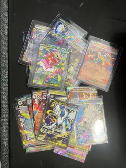 Huge Lot Mega Pokemon Card Collection Lot Alt Art Full Arts Meganium Pack Fresh - Image 1
