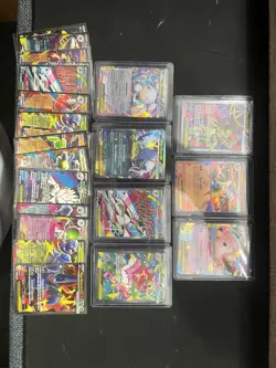 Huge Lot Mega Pokemon Card Collection Lot Alt Art Full Arts Meganium Pack Fresh - Image 2