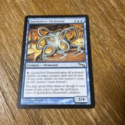 MTG Merfolk of the Depths English Trading Card Near Mint - Image 1