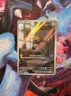 Pokemon Joltik TCG White Flare Holo Card 116/086 Sv: White Flare - Image 1