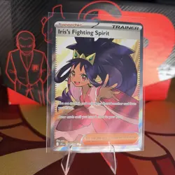 Iris's Fighting Spirit 180/159 Ultra Rare Journey Together Pokemon Card - Image 1
