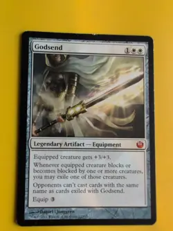Godsend. Mythic. Nyx legendary artifact -wear to edges Magic the Gathering Card - Image 2