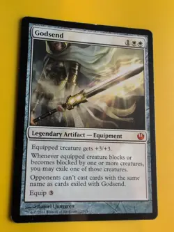 Godsend. Mythic. Nyx legendary artifact -wear to edges Magic the Gathering Card - Image 3