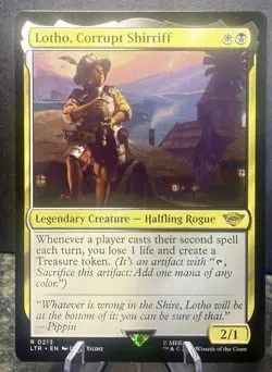 MTG - Lotho, Corrupt Shirriff - LTR 0213 - NM - Image 1