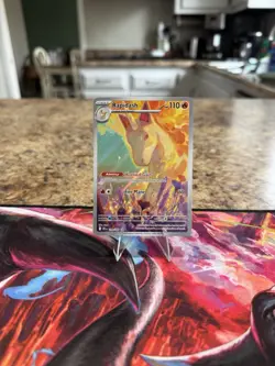 Pokemon TCG Rapidash Destined Rivals Illustration Rare Card 189/182 - Image 1