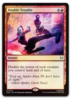 Double Trouble #13 (Foil) (NM) Spider-Man SPE Magic MTG - Image 1