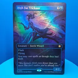 High Fae Trickster (Borderless) Foundations Foil - Image 1