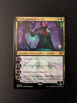 Professor Dellian Fel • NM • Promo Pack: Secrets of Strixhaven • MTG - Image 1