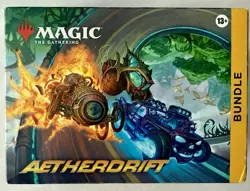 Magic: The Gathering Aetherdrift Bundle Box Booster Alt-art Foil Spindown - Image 1