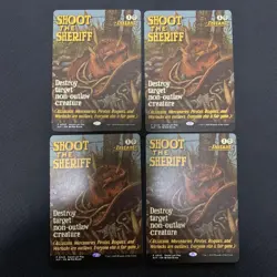 Shoot the Sheriff Trading Card Promo Outlaws of Thunder Junction Individual - Image 1