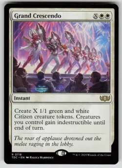 Grand Crescendo Normal R Commander: Tarkir: Dragonstorm 118 NM - Image 1