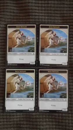 Magic: the Gathering / MtG Snake Token (1/1, Deathtouch) x4 Amonkhet - Image 2