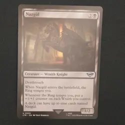 Nazgul (0335) MTG Lord of the Rings Uncommon 335 NM - Image 1