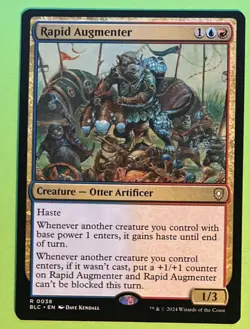 Rapid Augmenter BLC 38 MTG NM/M Never Played - Image 1