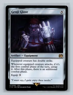 MTG - Genji Glove - 258 - FINAL FANTASY - Rare - NM - Image 1