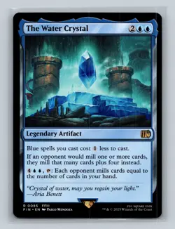 MTG - The Water Crystal - 85 - FINAL FANTASY - Rare - NM - Image 1